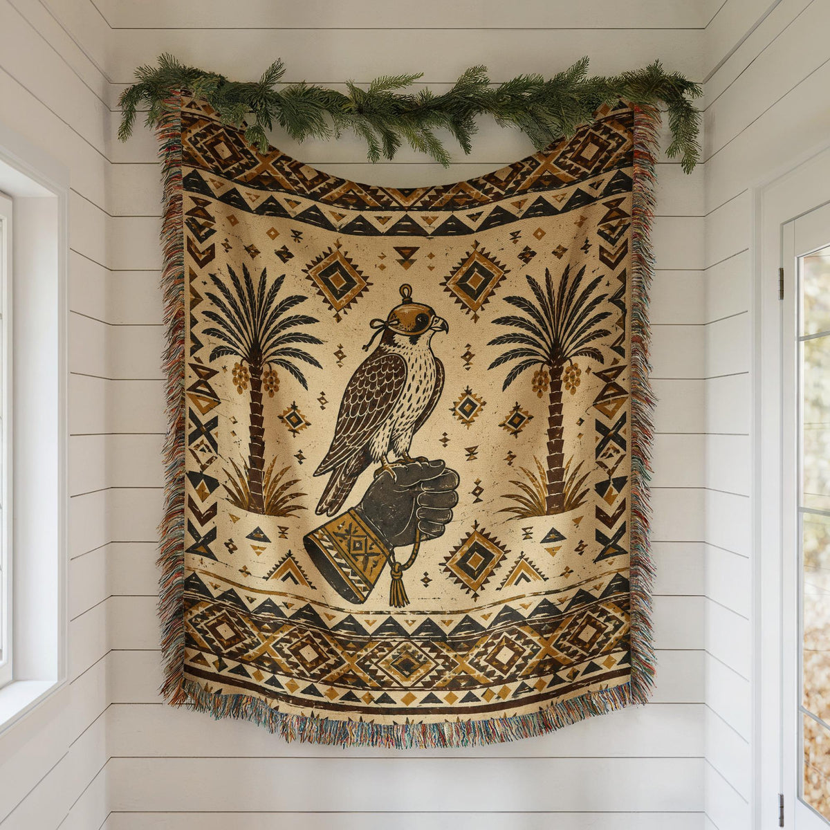 Falcon Woven Blanket