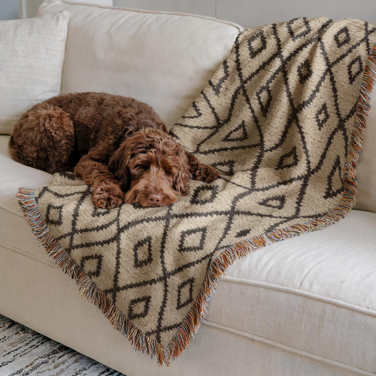 Berber Woven Blanket