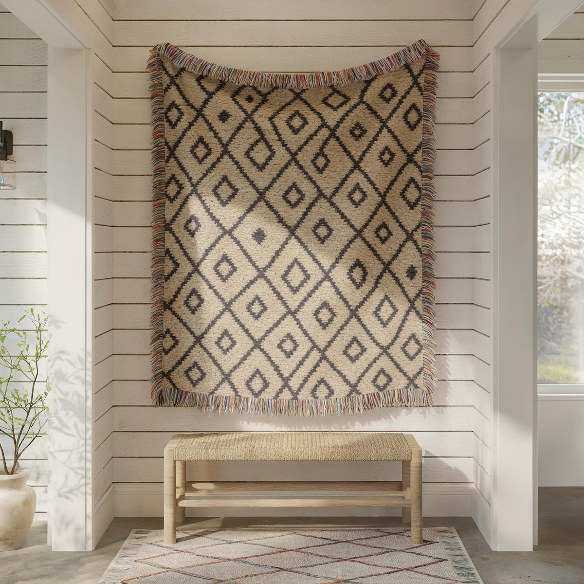 Berber Woven Blanket