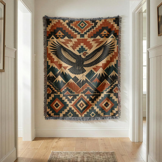 Eagle Woven Blanket