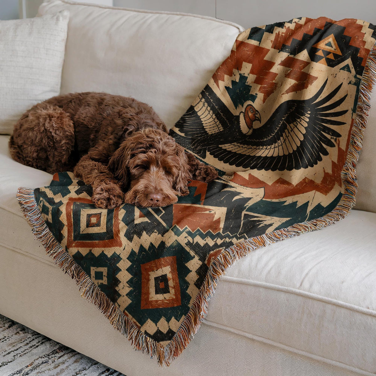 Eagle Woven Blanket