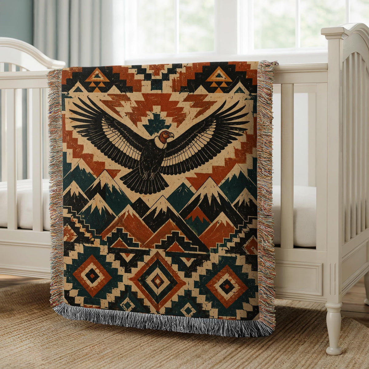 Eagle Woven Blanket