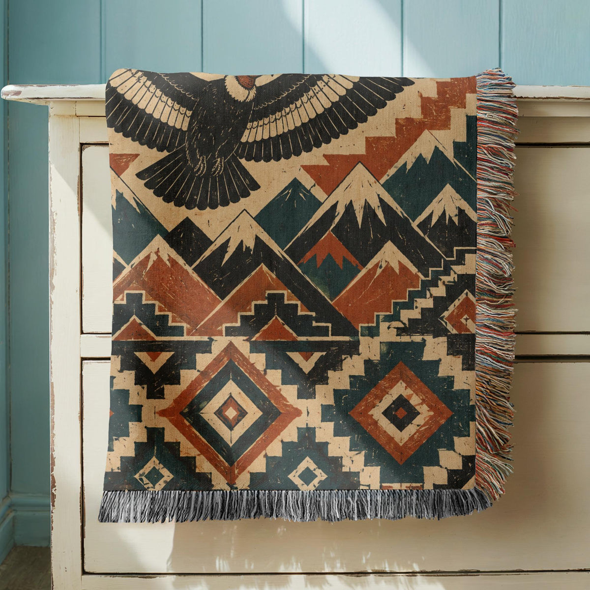Eagle Woven Blanket