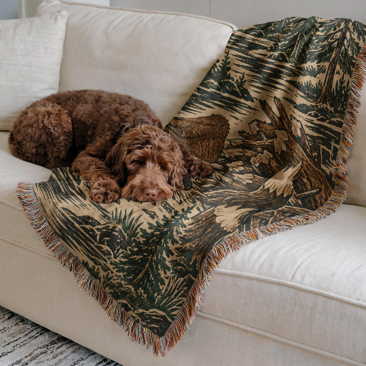 Beaver Woven Blanket