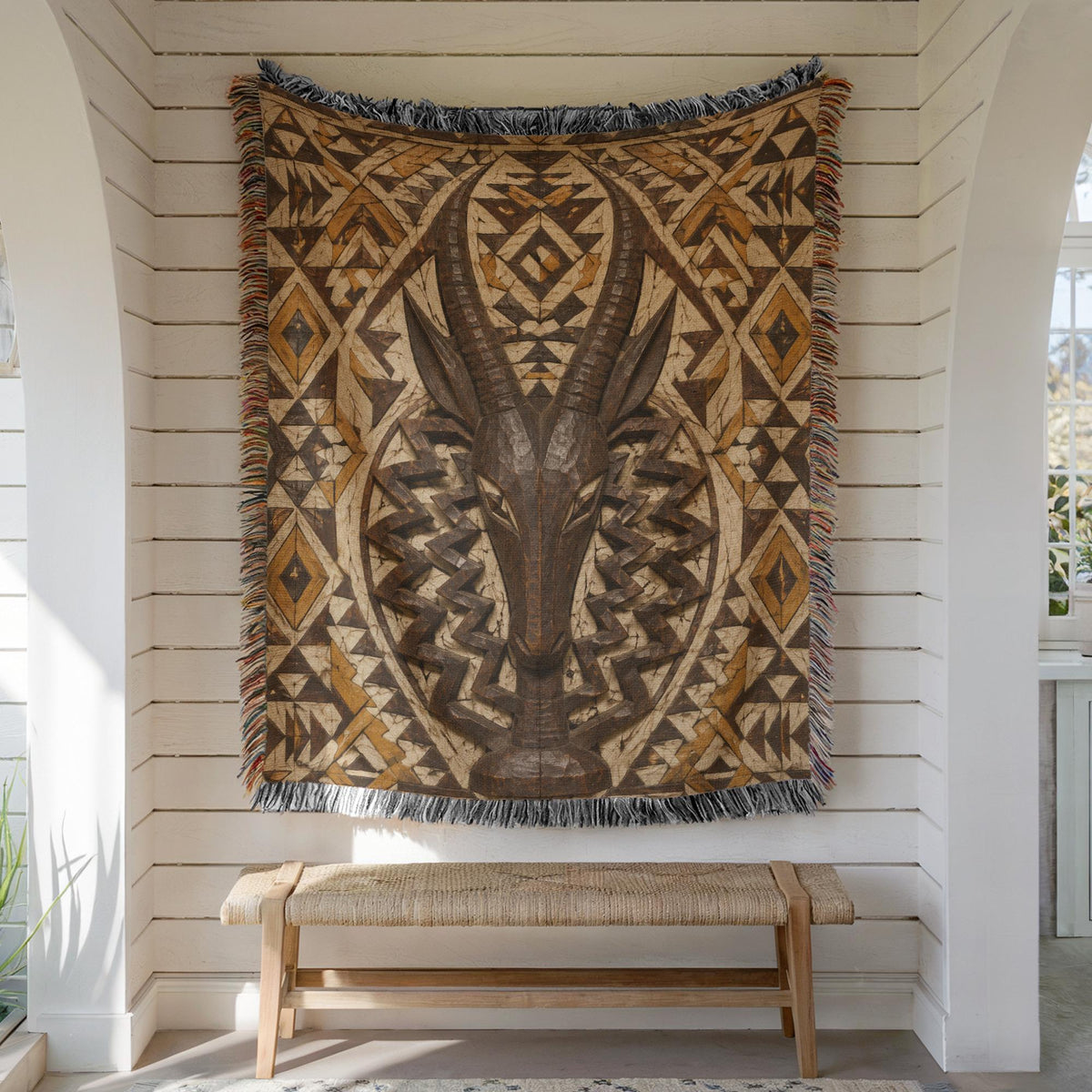 Antelope Woven Blanket
