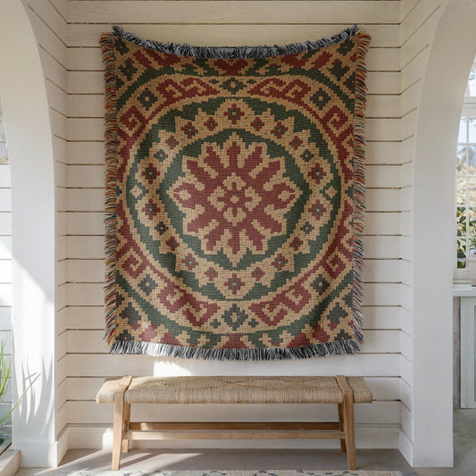 Kilim Woven Blanket