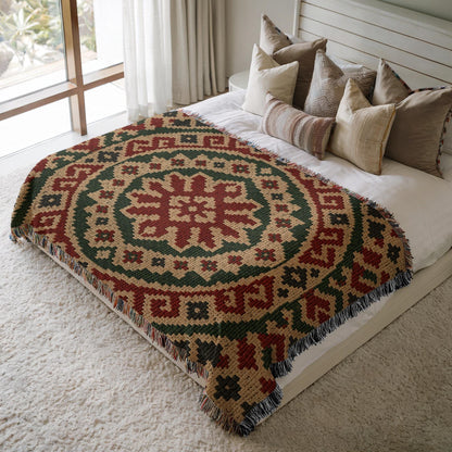 Kilim Woven Blanket