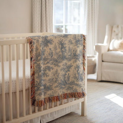 Toile Woven Blanket