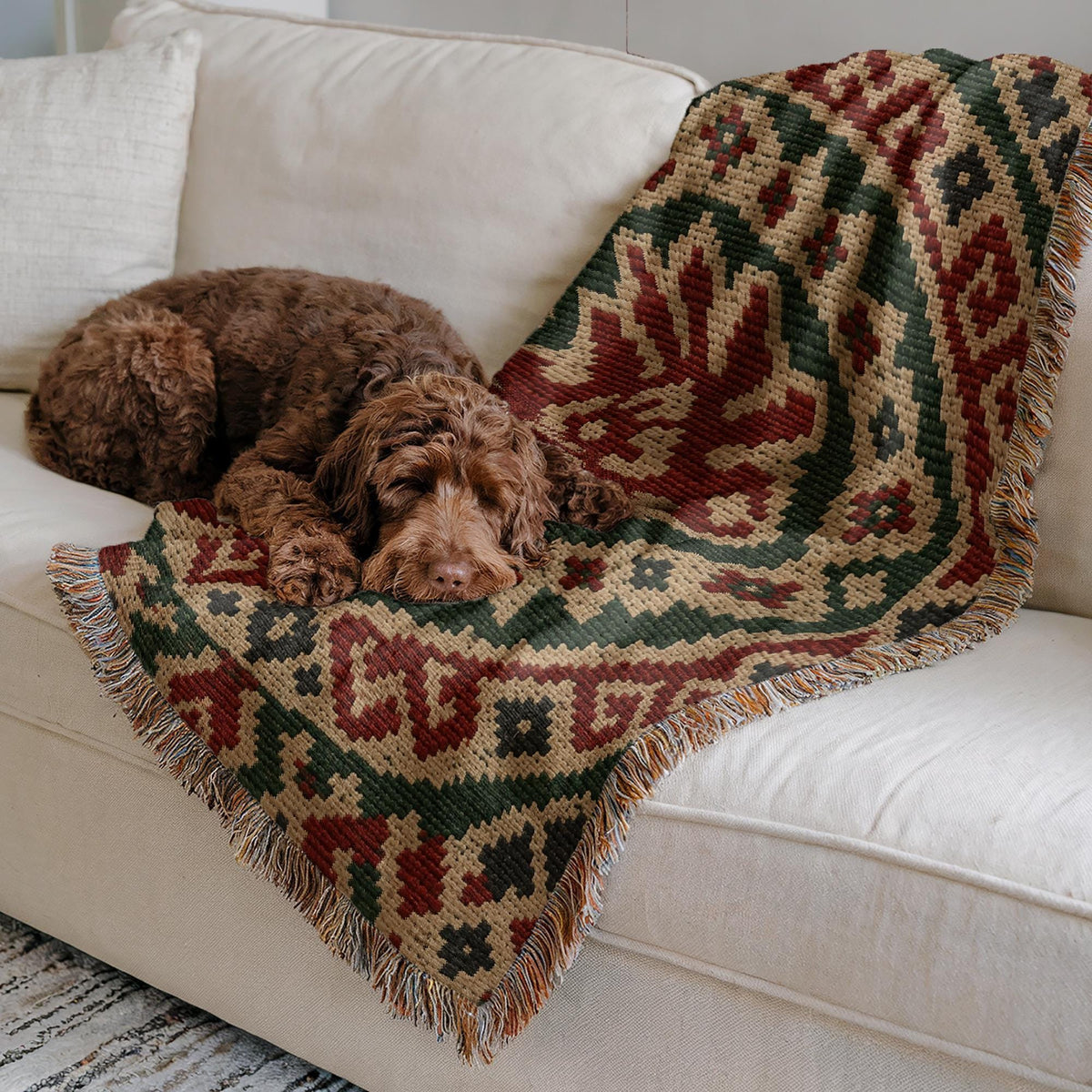 Kilim Woven Blanket