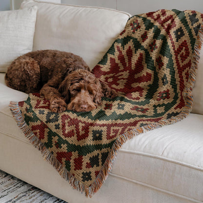 Kilim Woven Blanket