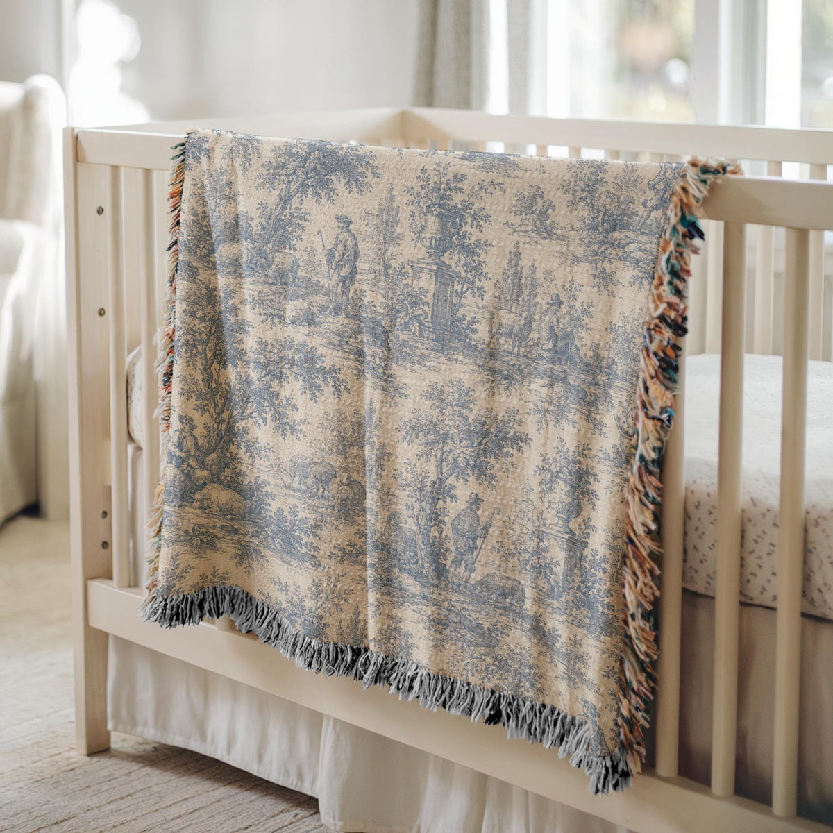 Toile Woven Blanket