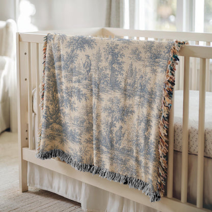 Toile Woven Blanket