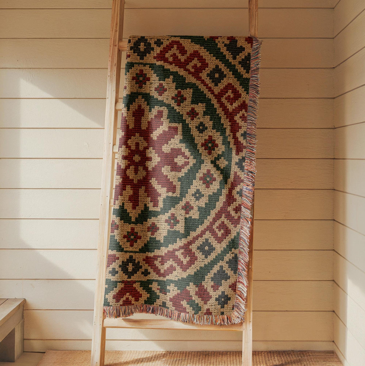 Kilim Woven Blanket
