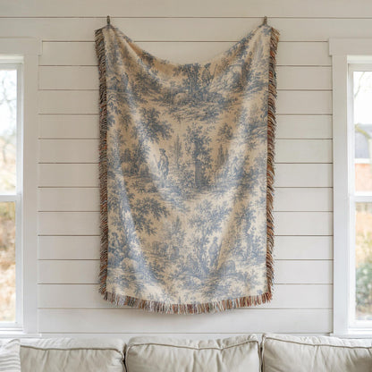 Toile Woven Blanket