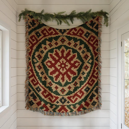 Kilim Woven Blanket