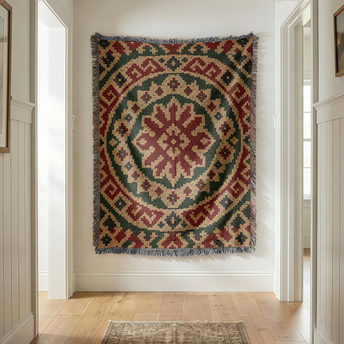 Kilim Woven Blanket