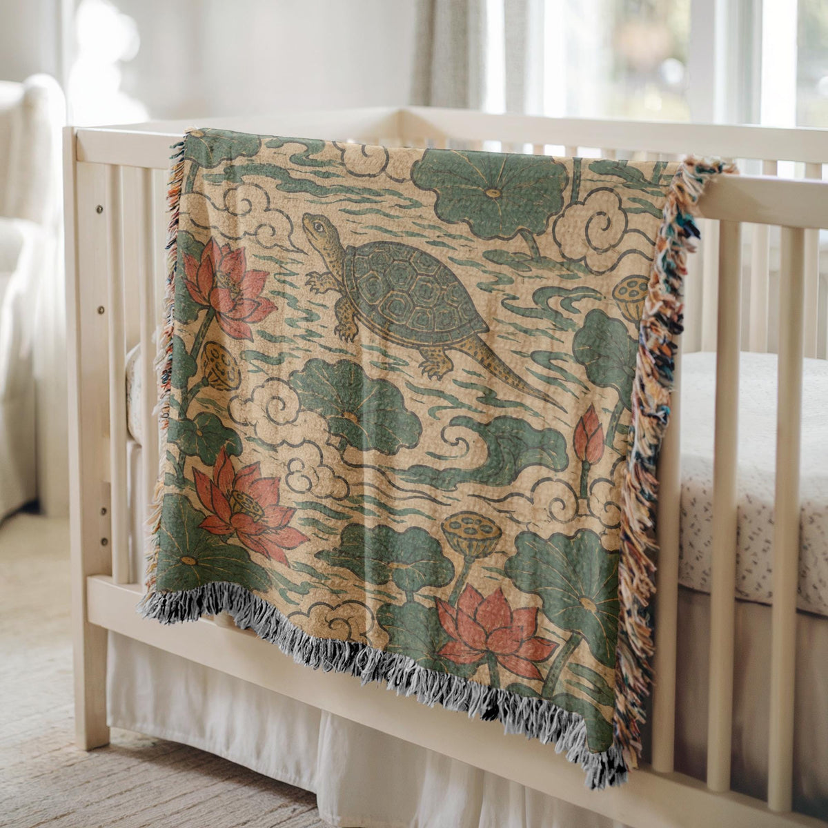Turtle Woven Blanket