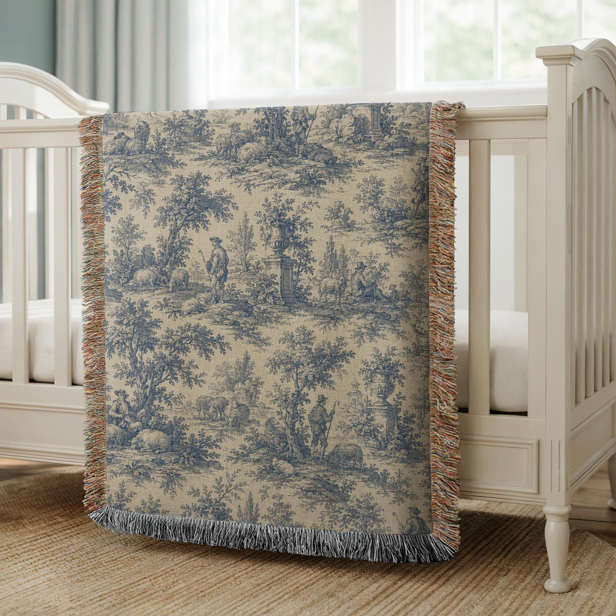 Toile Woven Blanket