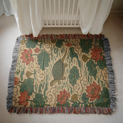 Turtle Woven Blanket