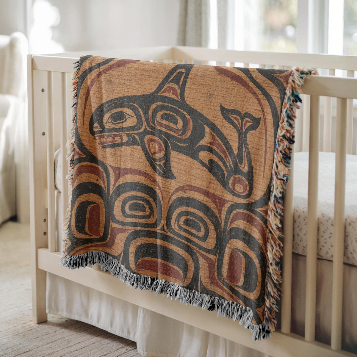 Hummingbird Woven Blanket