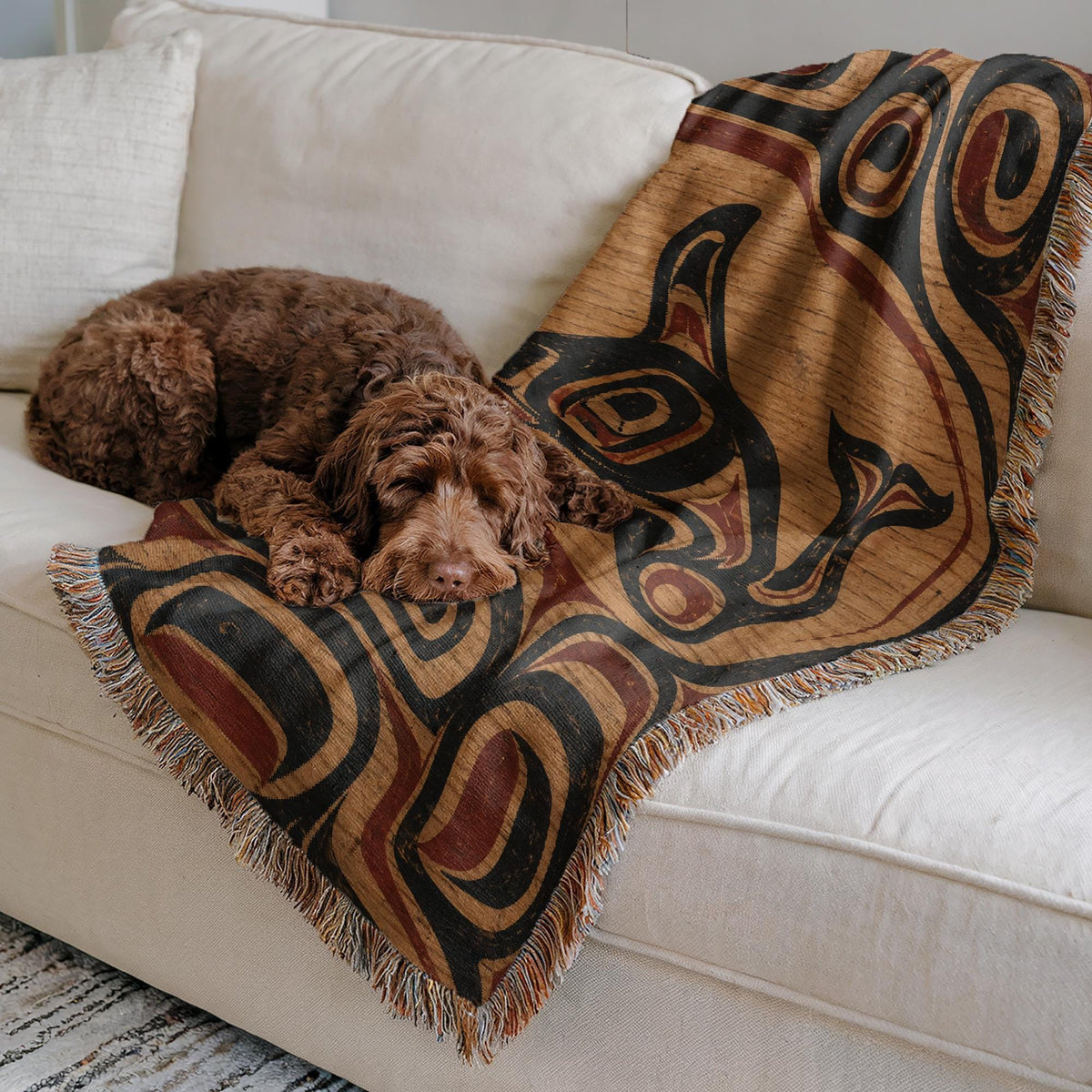 Hummingbird Woven Blanket