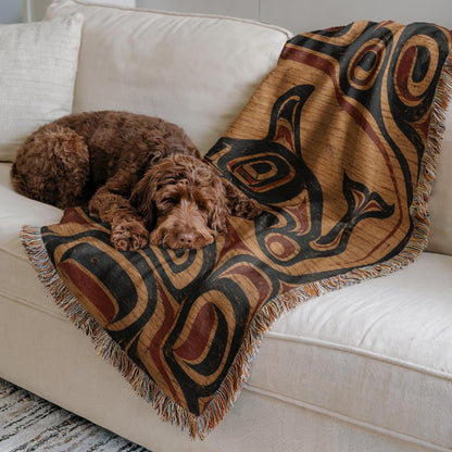 Hummingbird Woven Blanket