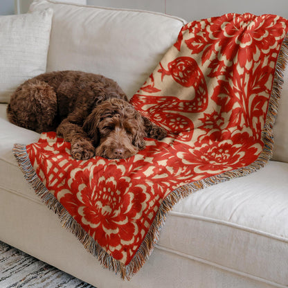 Snake Woven Blanket