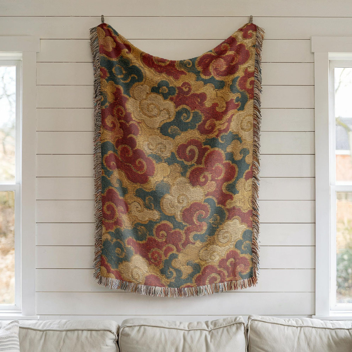 Cloud Woven Blanket