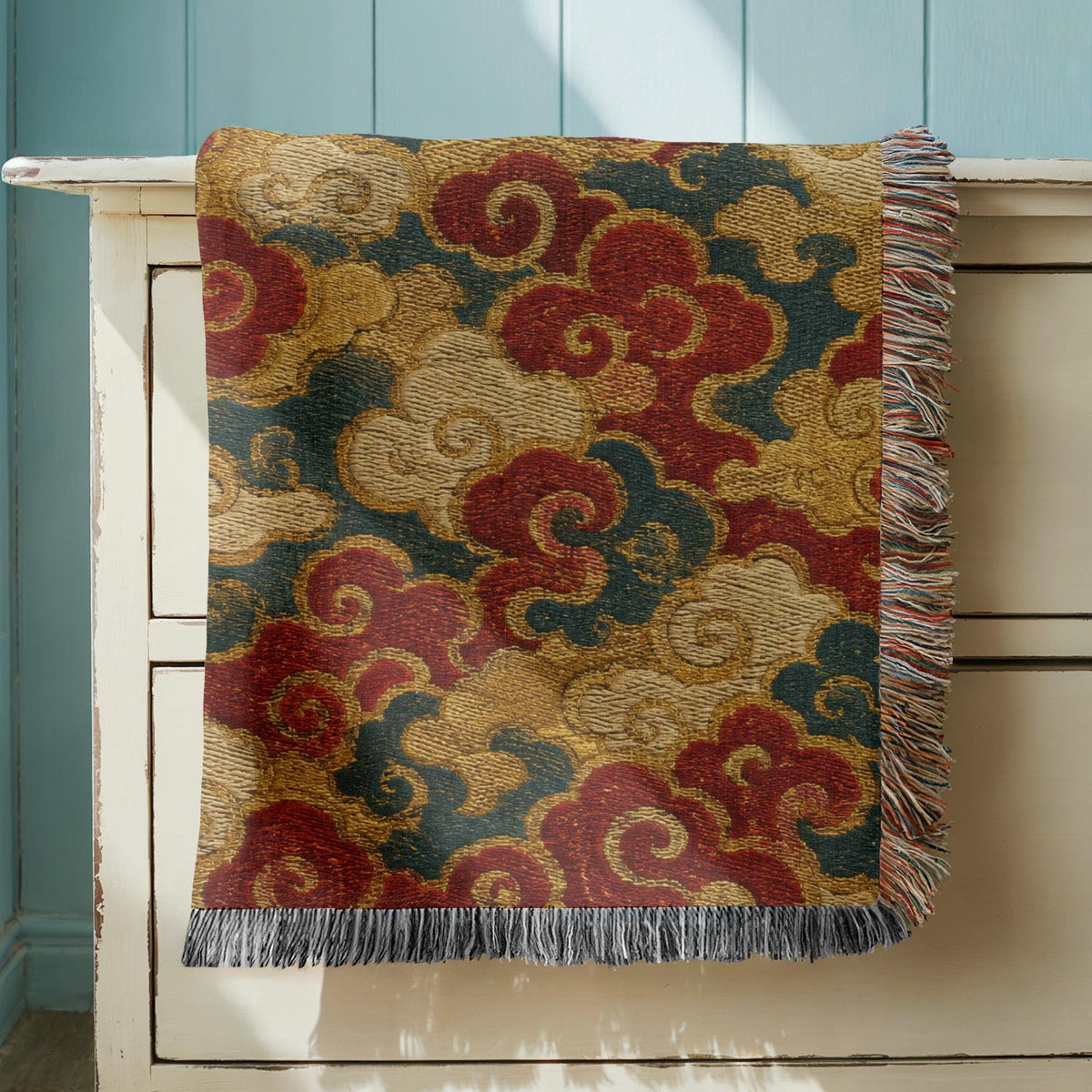 Cloud Woven Blanket