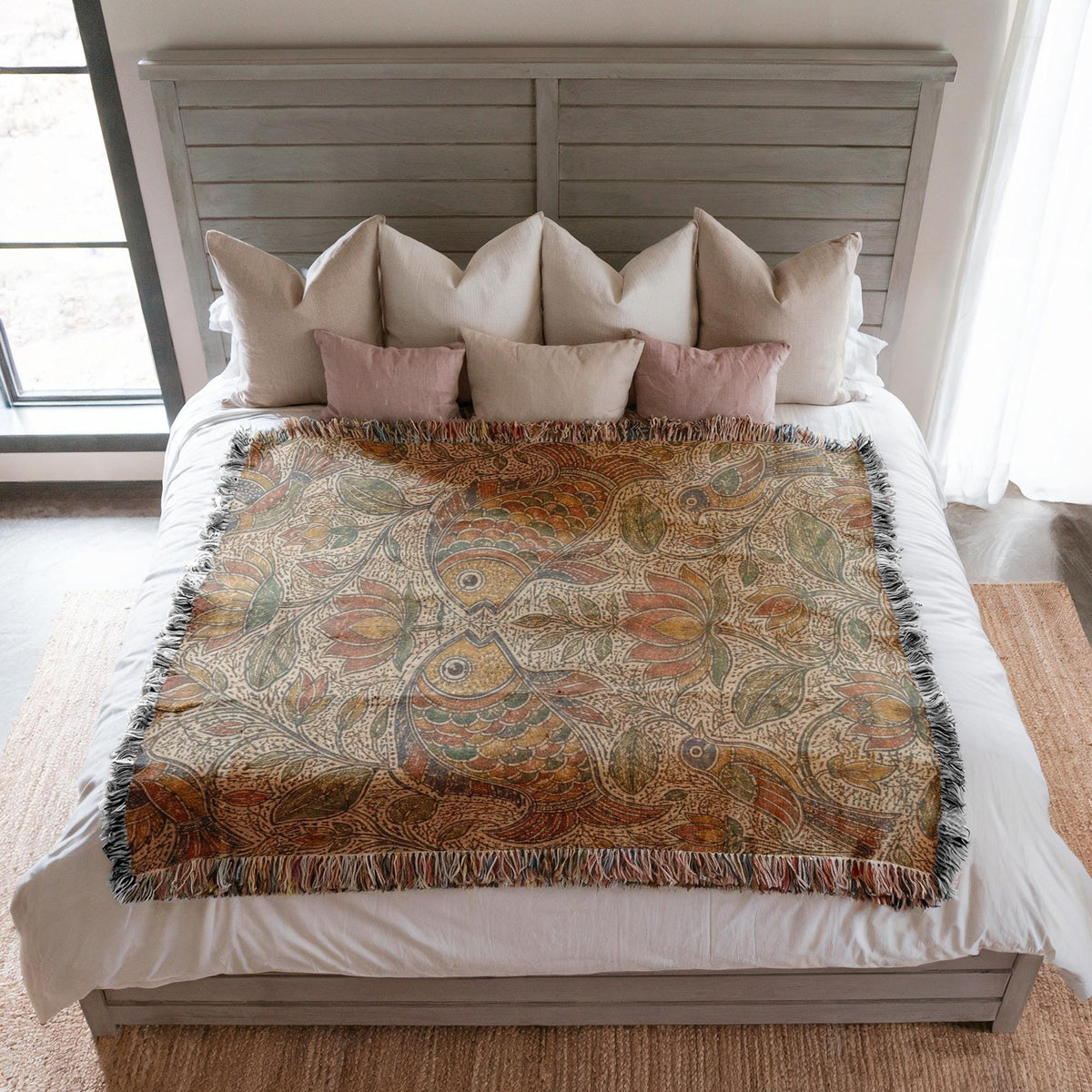 Butterfly Woven Blanket