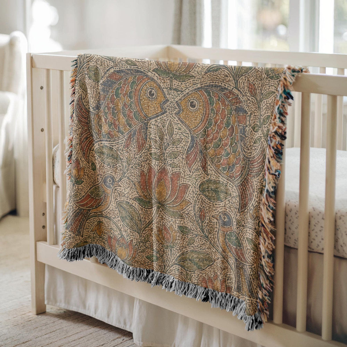 Butterfly Woven Blanket