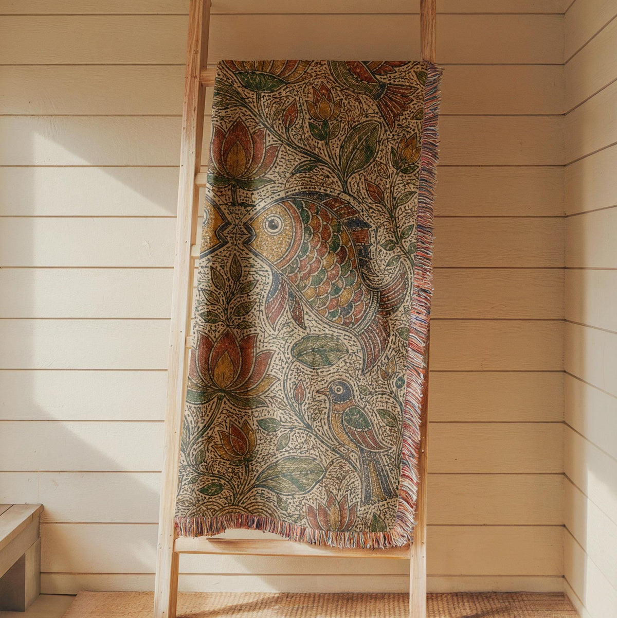 Butterfly Woven Blanket