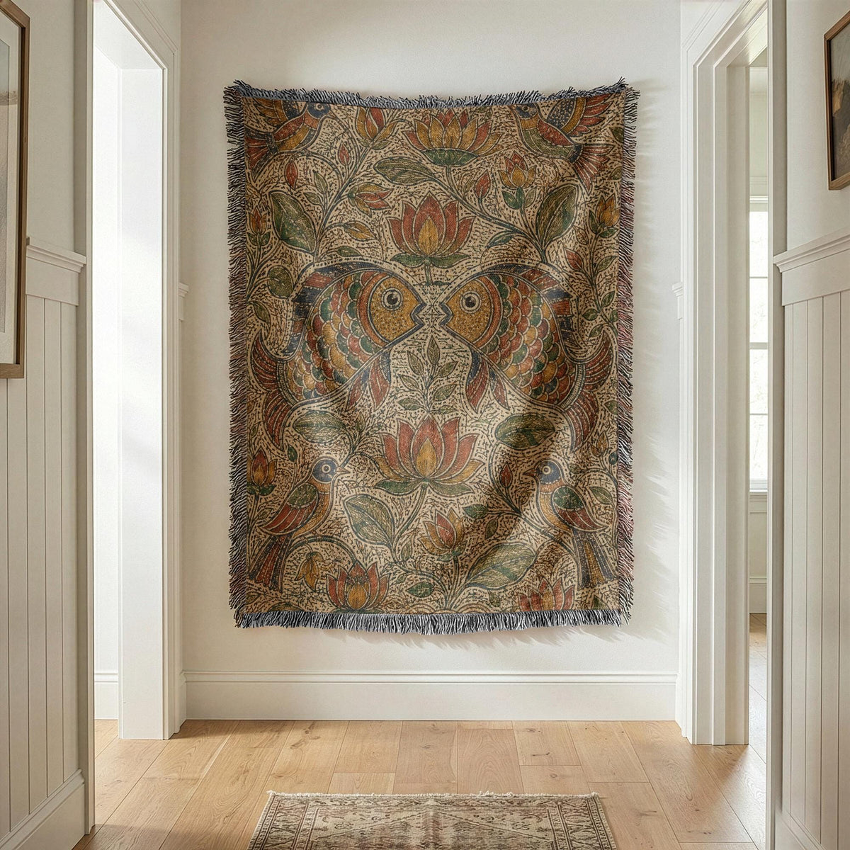 Butterfly Woven Blanket