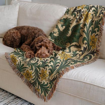Dragon Woven Blanket