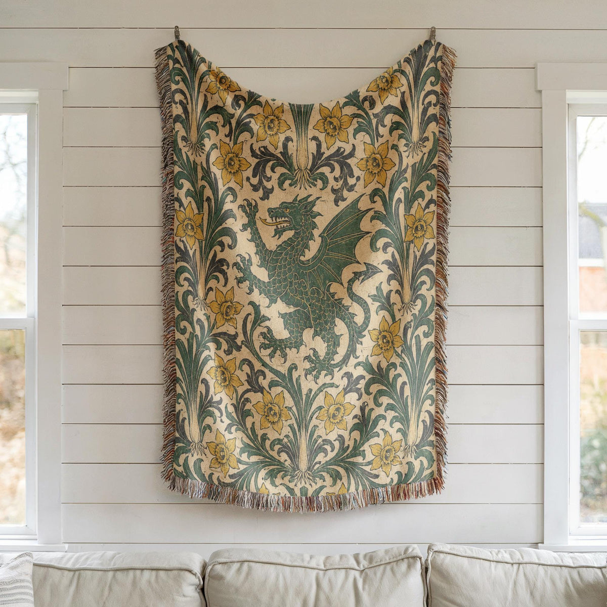 Dragon Woven Blanket