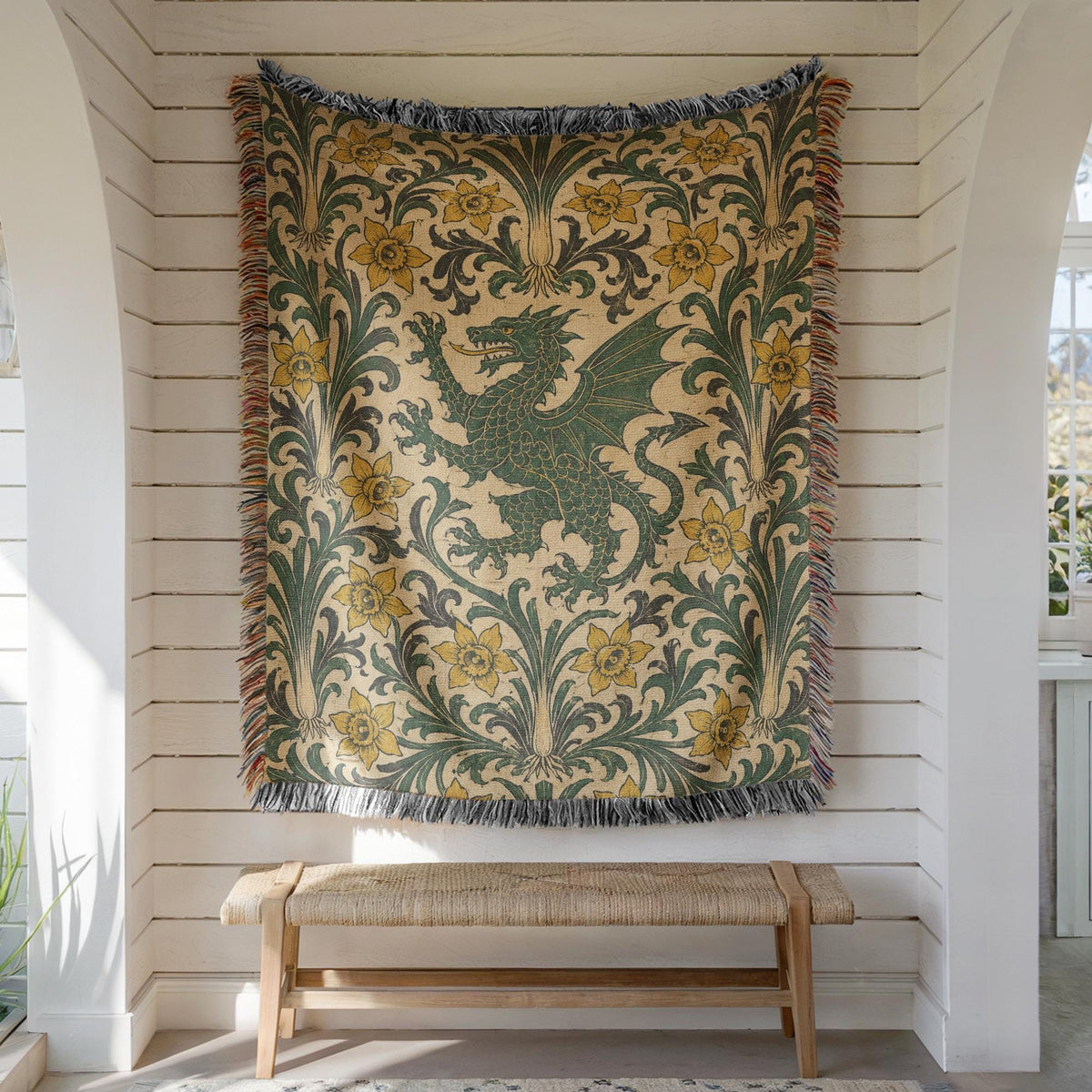 Dragon Woven Blanket
