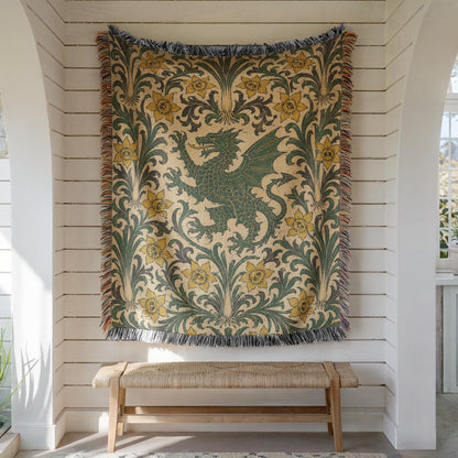 Dragon Woven Blanket
