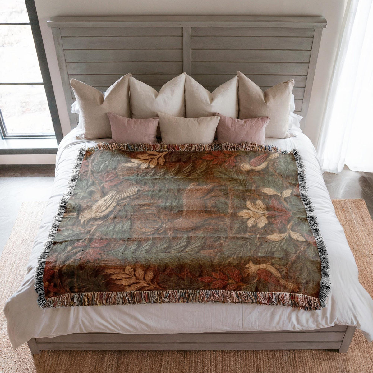 Deer Woven Blanket