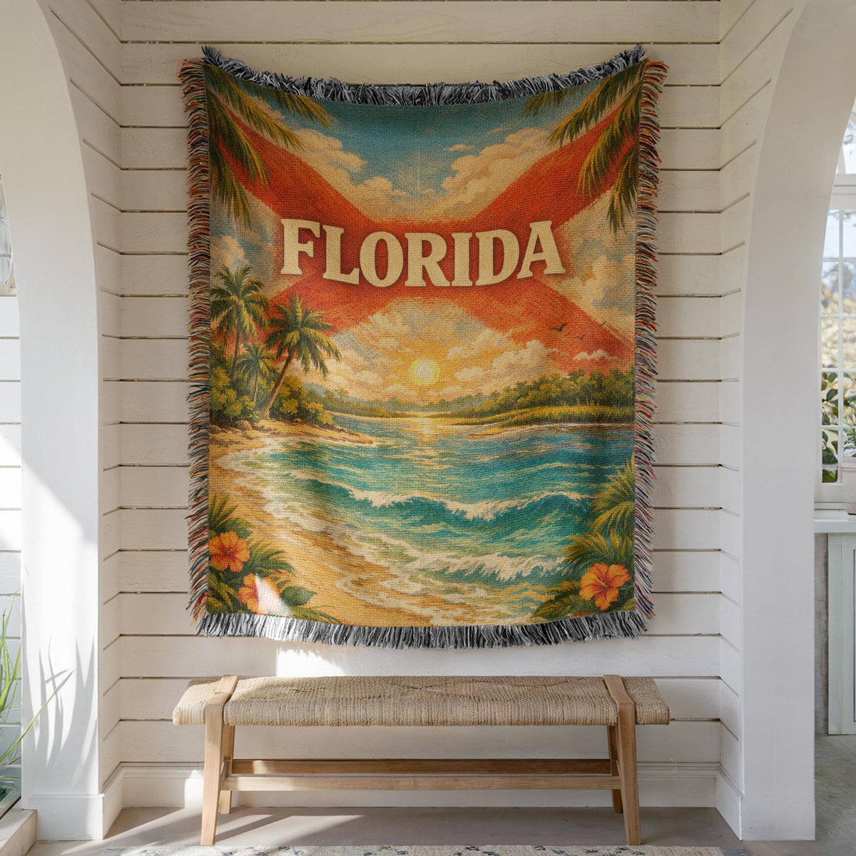 Florida Woven Blanket