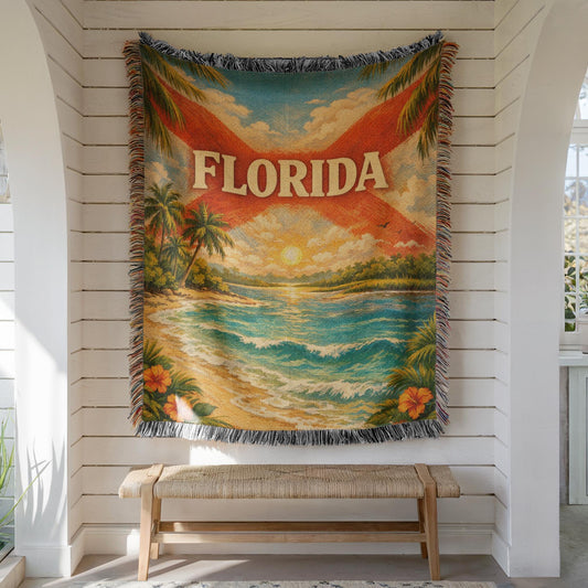 Florida Woven Blanket