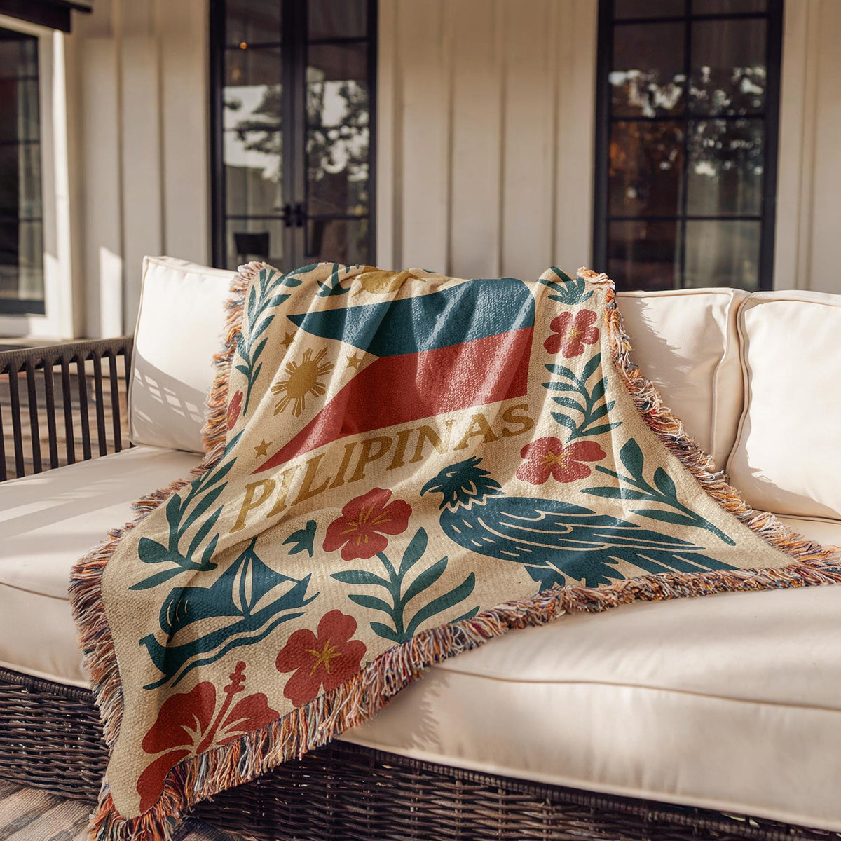 Philippines Woven Blanket