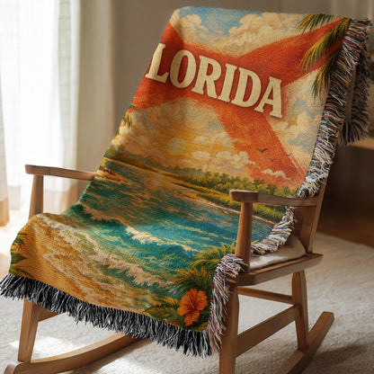 Florida Woven Blanket