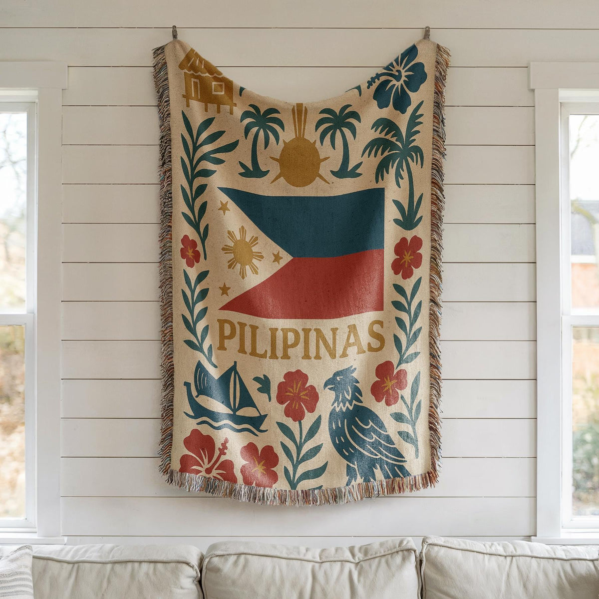 Philippines Woven Blanket