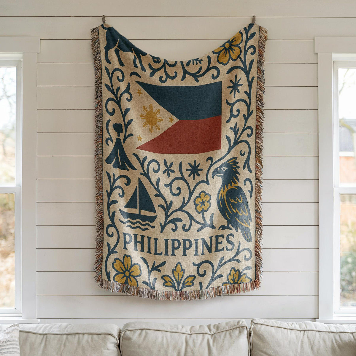 Philippines Woven Blanket
