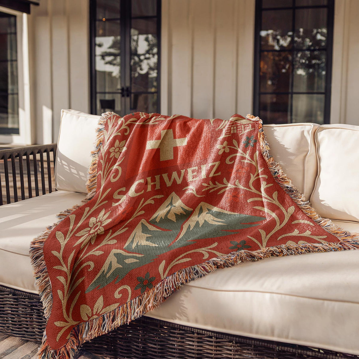 Switzerland Woven Blanket