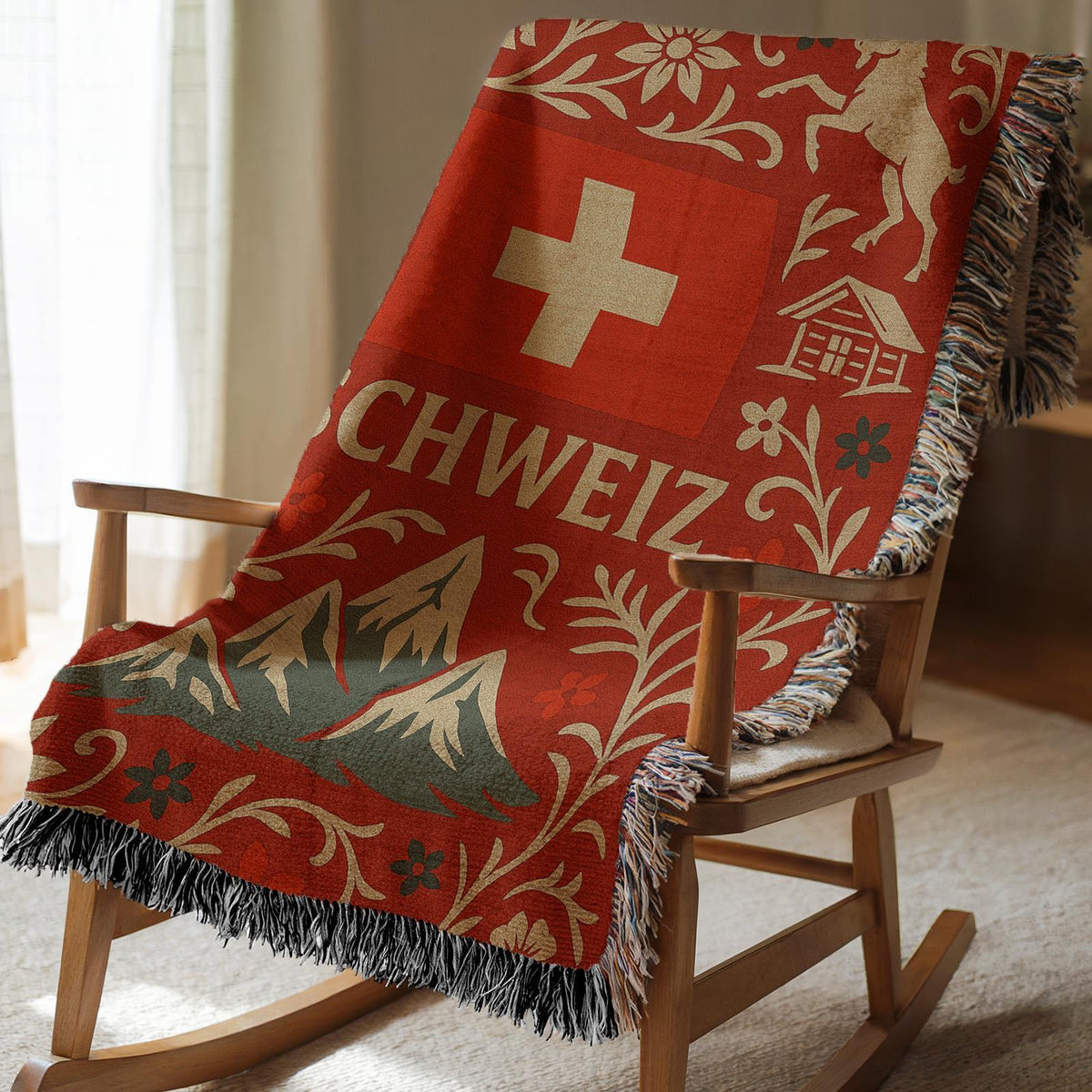 Switzerland Woven Blanket