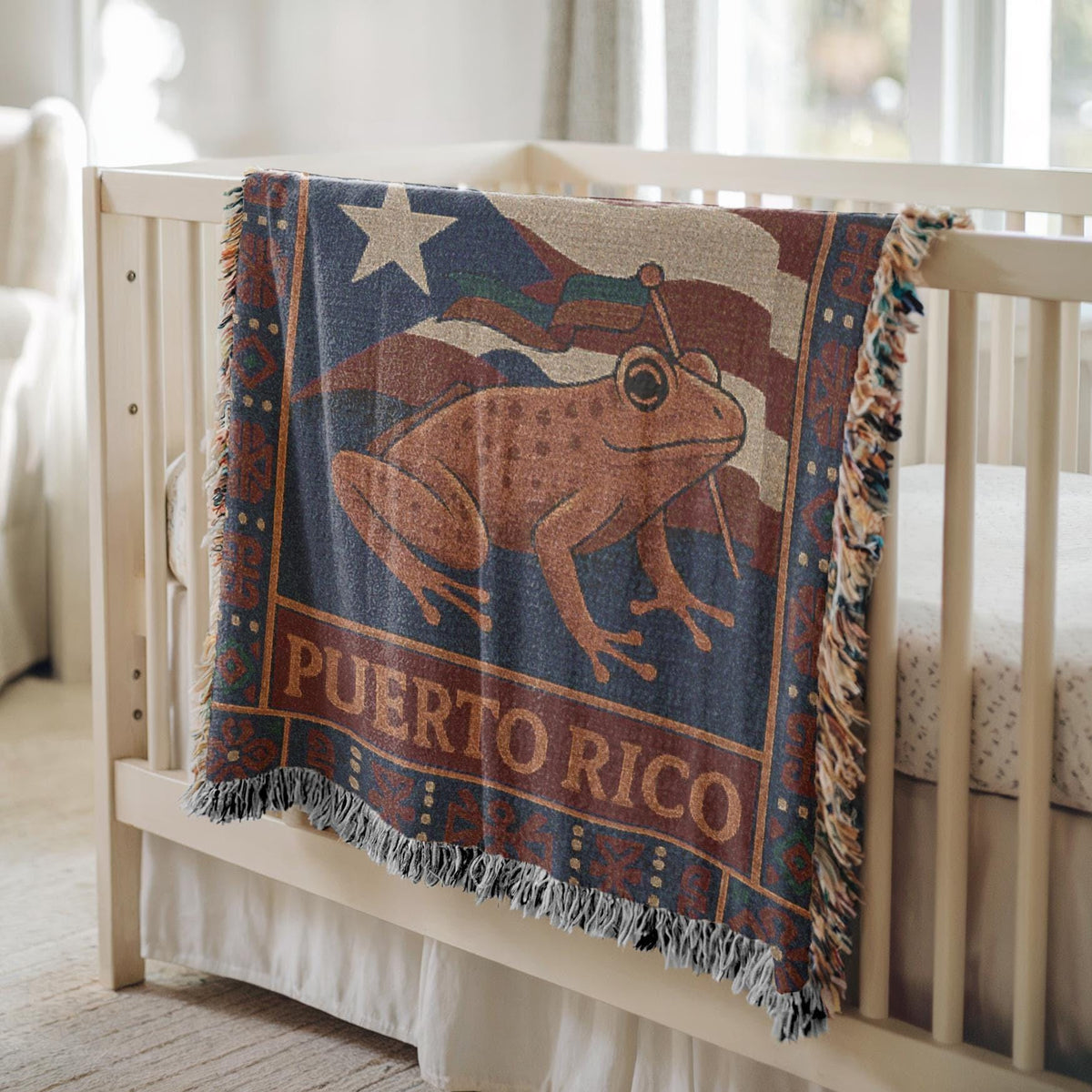 Puerto Rico Woven Blanket