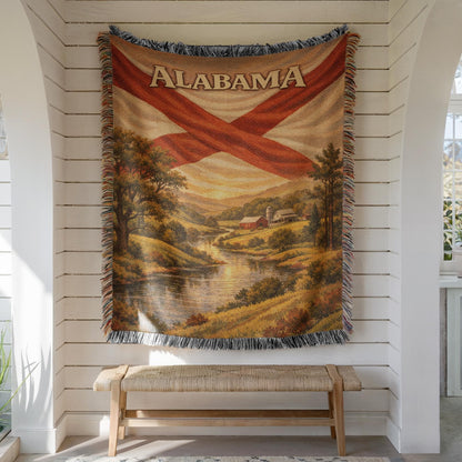 Alabama Woven Blanket