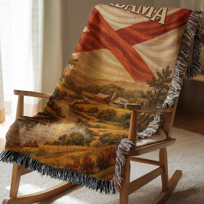 Alabama Woven Blanket