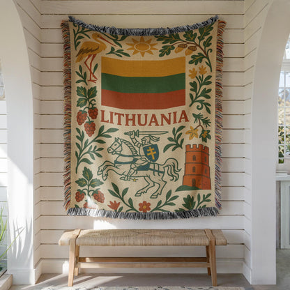 Lithuania Woven Blanket